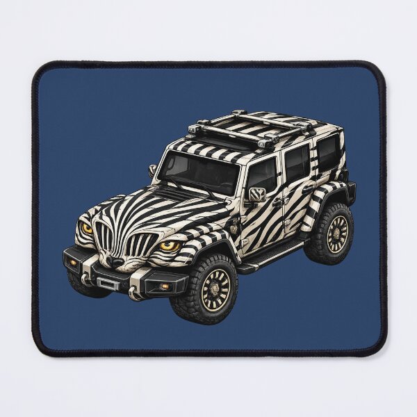 Item preview, BV-JZW — Zebra White Adventure SUV designed and sold by BROHLine Studio.