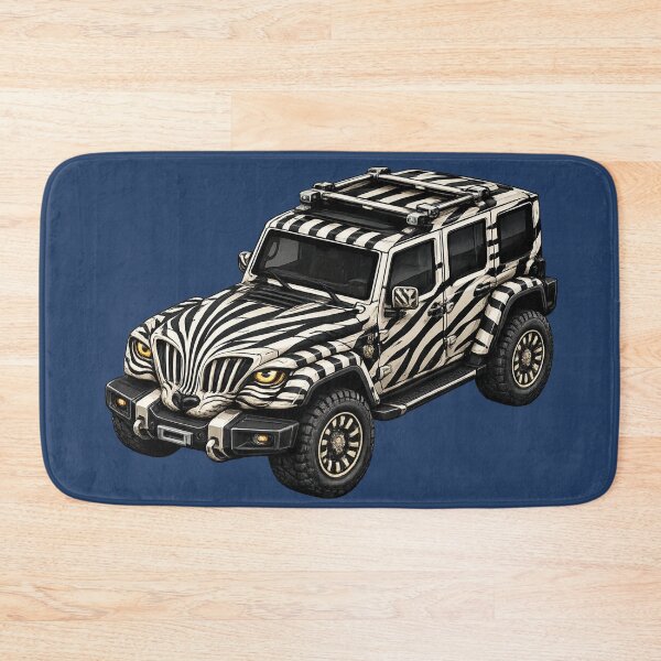 Item preview, BV-JZW — Zebra White Adventure SUV designed and sold by BROHLine Studio.
