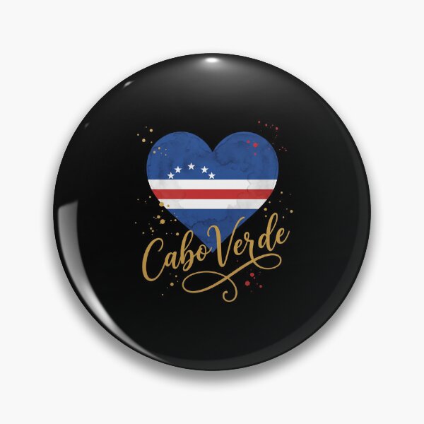 Item preview, Cabo Verde Flag Heart Patriotism Cape Verdean Heritage designed and sold by SofenArt.