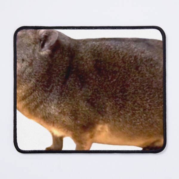 Item preview, Hyrax Profile Photo Cute Minimalist Animal Print designed and sold by CanvasArtCo.