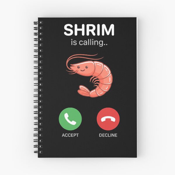 Item preview, Shrimp Is Calling Seafood Lover Funny Incoming Call Humor designed and sold by SofenArt.