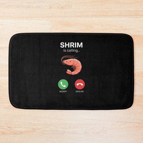 Item preview, Shrimp Is Calling Seafood Lover Funny Incoming Call Humor designed and sold by SofenArt.