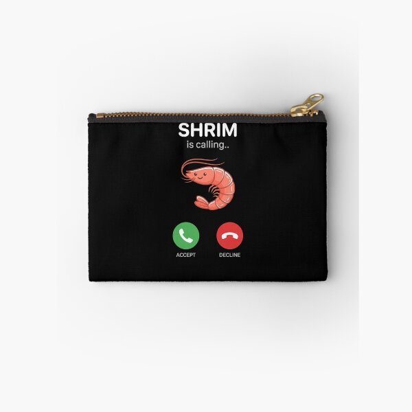 Item preview, Shrimp Is Calling Seafood Lover Funny Incoming Call Humor designed and sold by SofenArt.