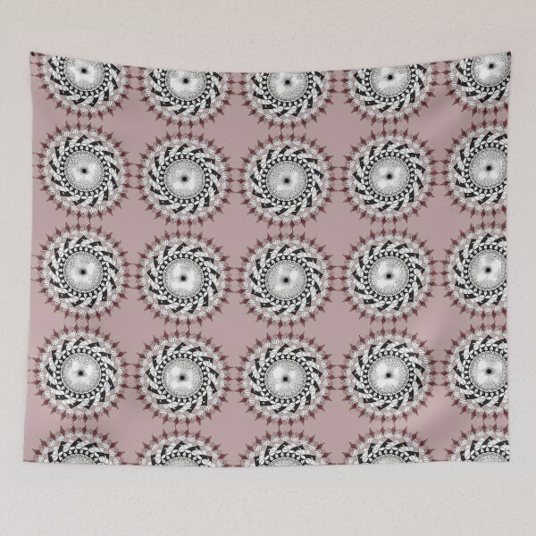 Item preview, Boho Ethnic Circular Art Design designed and sold by The Mandala Oasis.