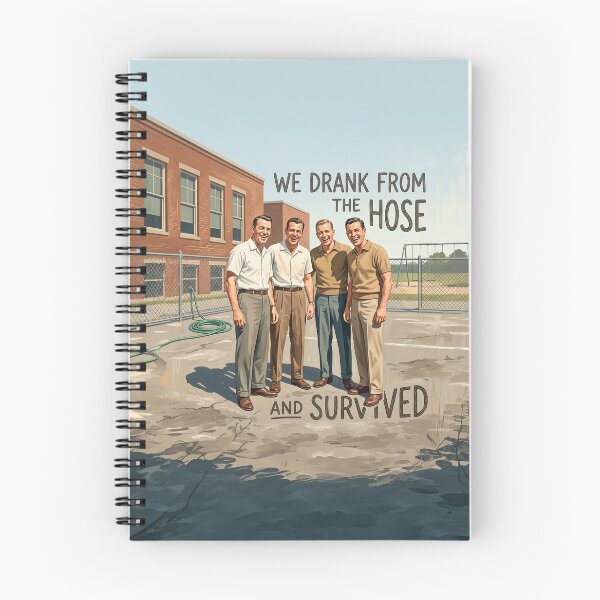 Item preview, We Drank From The Hose And Survived Funny T Shirt designed and sold by Home Decor Art.
