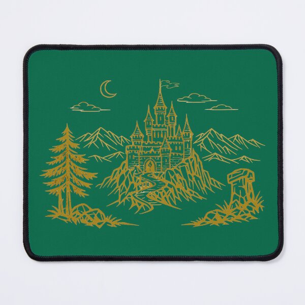 Item preview, Minimalist Fantasy Castle designed and sold by KungPowUnicorn.