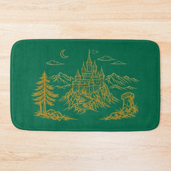 Item preview, Minimalist Fantasy Castle designed and sold by KungPowUnicorn.
