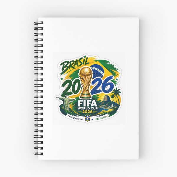 Item preview, Brazil Road to the Sixth Star – World Cup 2026 Sticker designed and sold by ricksd.