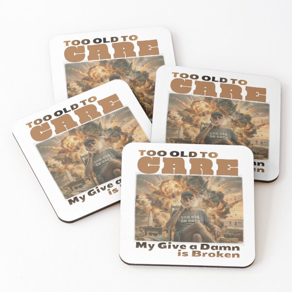 Item preview, Too Old to Care Club My Give A Damn is Broken Classic T-Shirt designed and sold by BlueprintBold.