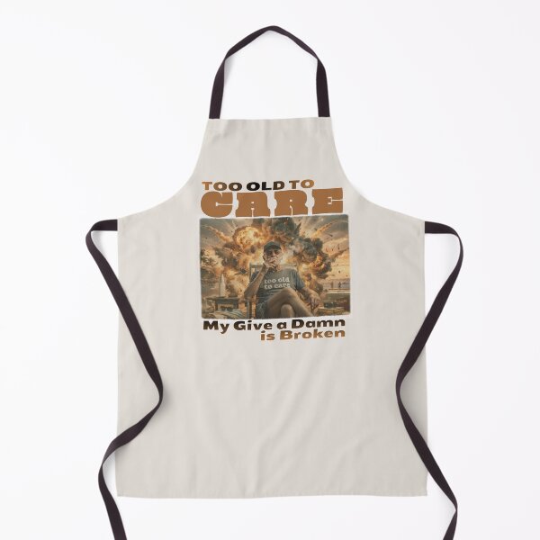 Item preview, Too Old to Care Club My Give A Damn is Broken Classic T-Shirt designed and sold by BlueprintBold.