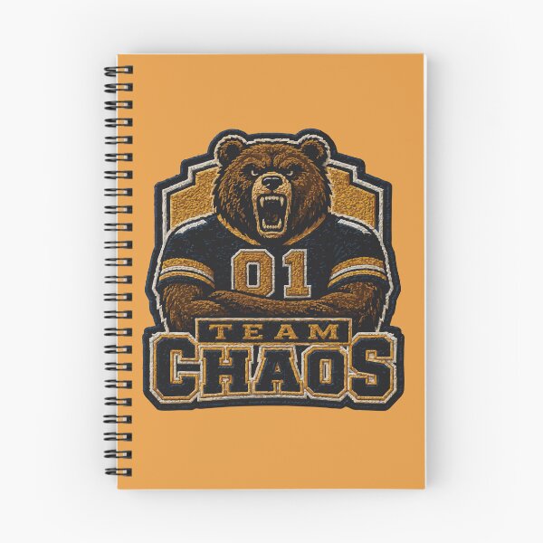 Item preview, Team Chaos Embroidered Patch | Varsity Bear Sports Parody designed and sold by AbderraimArt.
