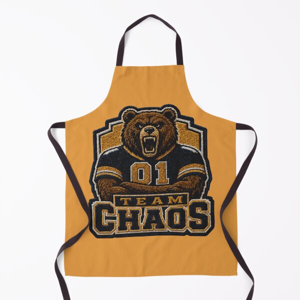 Item preview, Team Chaos Embroidered Patch | Varsity Bear Sports Parody designed and sold by AbderraimArt.