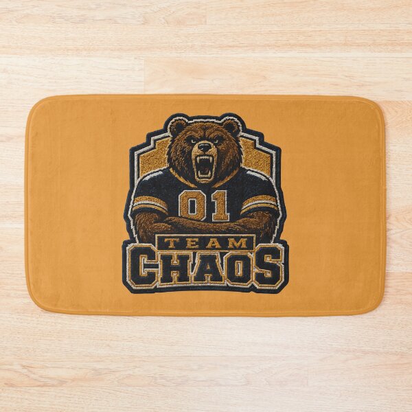 Item preview, Team Chaos Embroidered Patch | Varsity Bear Sports Parody designed and sold by AbderraimArt.