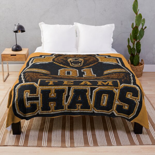 Item preview, Team Chaos Embroidered Patch | Varsity Bear Sports Parody designed and sold by AbderraimArt.