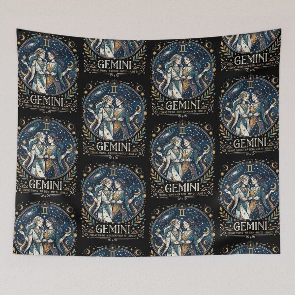Item preview, Zodiac Gemini Sign designed and sold by myfavoritegifts.