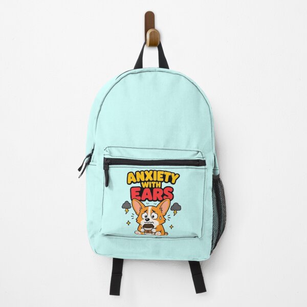 Item preview, Anxious Corgi Coffee Panic Gift designed and sold by Gentlestate.