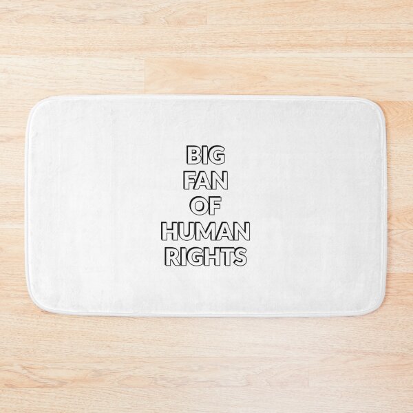 Item preview, BIG FAN OF HUMAN RIGHTS  designed and sold by Inspirationmotivation.