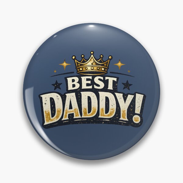 Item preview, Best Daddy! Vintage Crown Typography – Father's Day Design designed and sold by blankTeeShirt.