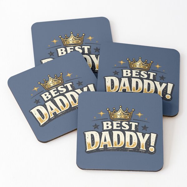 Item preview, Best Daddy! Vintage Crown Typography – Father's Day Design designed and sold by blankTeeShirt.