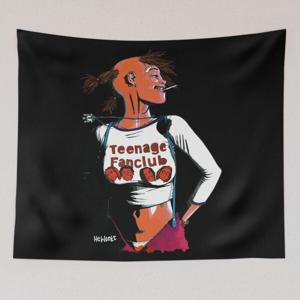 Item preview, Teenage Fan Club Tank Girl designed and sold by 1522Shop.