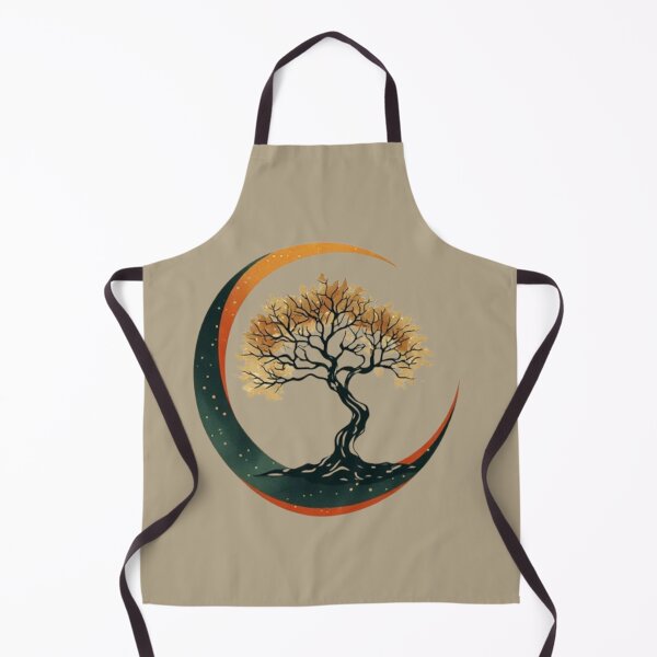 Item preview, Elysium Echoes | Ancient Tree, Moon & Wave Icon 01 designed and sold by Shift-Bloom.