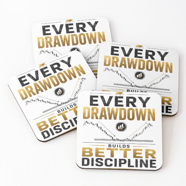 Item preview, Every Drawdown Builds Better Discipline | Forex Trading Quote | Trading Psychology | Day Trader Gift designed and sold by PipForgeStudio .