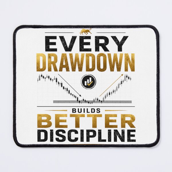 Item preview, Every Drawdown Builds Better Discipline | Forex Trading Quote | Trading Psychology | Day Trader Gift designed and sold by PipForgeStudio .