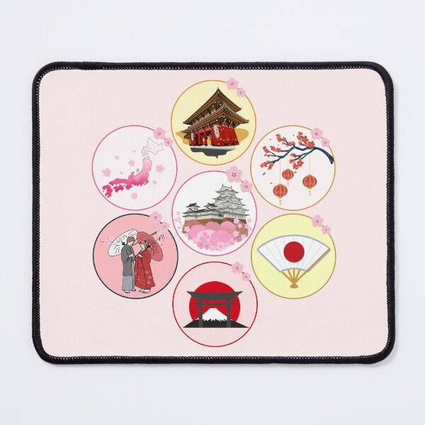 Item preview, Traditional Japanese Culture Sticker Pack Cherry Blossom designed and sold by Rehnair.