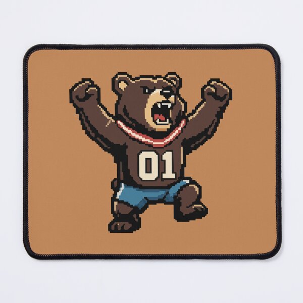 Item preview, Team Chaos Bear Mascot | Running Celebration Jersey Parody designed and sold by AbderraimArt.
