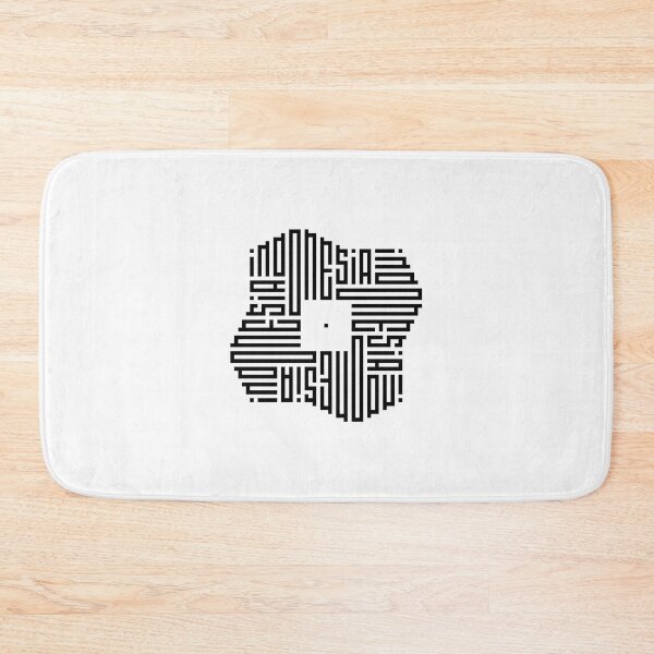 Item preview, INDONESIA | Black  | Modern Geometric Kufi Calligraphy | From Name to Art   designed and sold by FOR YOUR NAME.