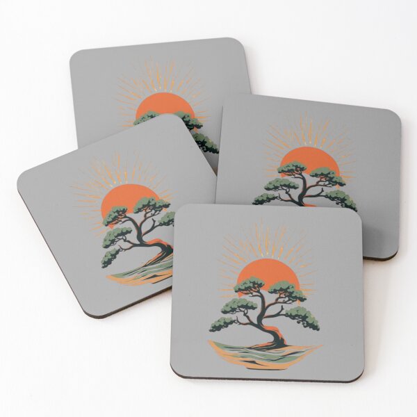Item preview,  Elysium Echoes | Ancient Tree, Mountain & Wave Icon 04 designed and sold by Shift-Bloom.