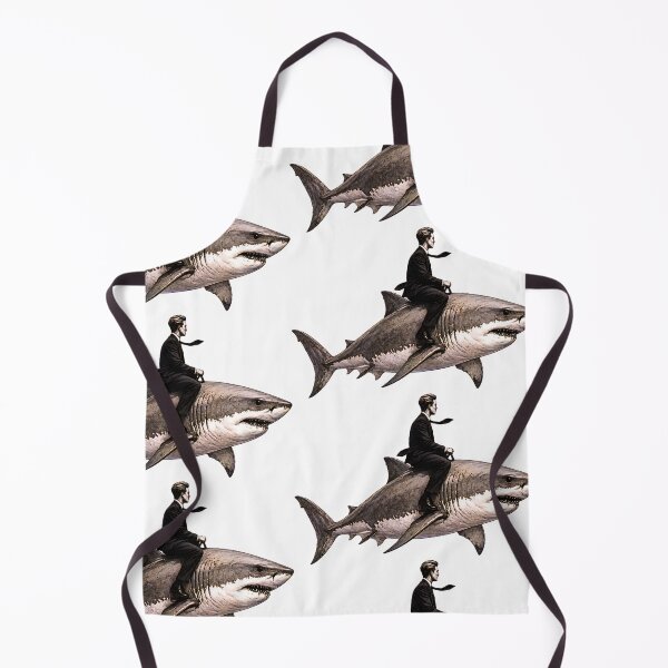 Item preview, Shark & man designed and sold by shymuscat.
