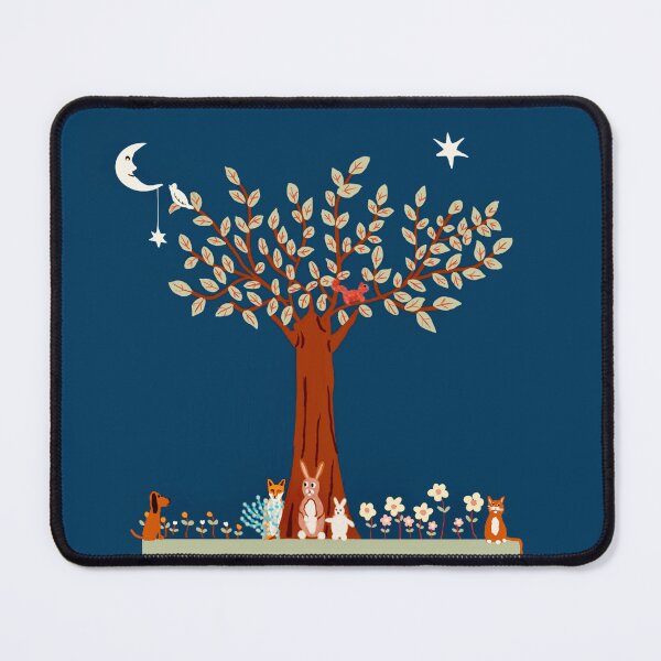 Item preview, Whimsical Tree with Animals designed and sold by Elaine M Hayward .