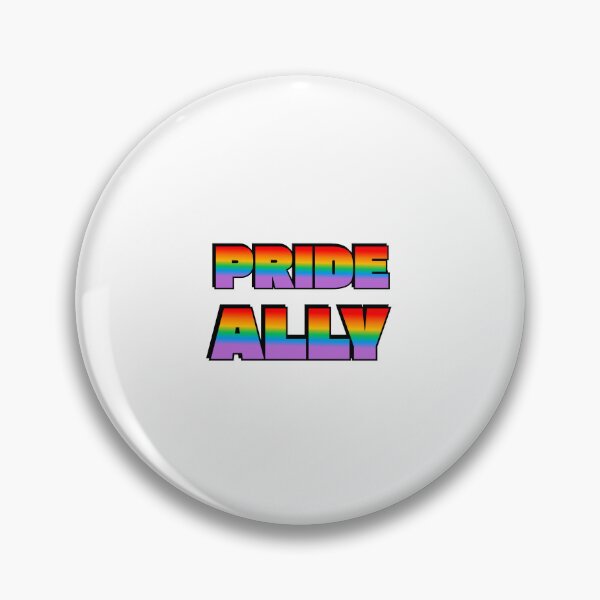 Item preview, Pride Ally Rainbow Text designed and sold by Inspirationmotivation.