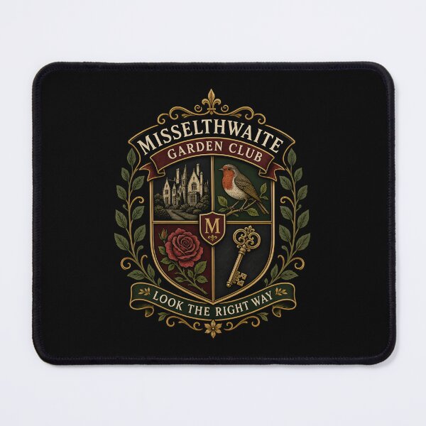 Item preview, Misselthwaite Garden Club Secret Garden Look The Right Way Crest designed and sold by Fenay Designs.