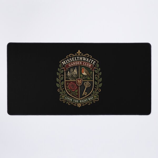 Item preview, Misselthwaite Garden Club Secret Garden Look The Right Way Crest designed and sold by Fenay Designs.