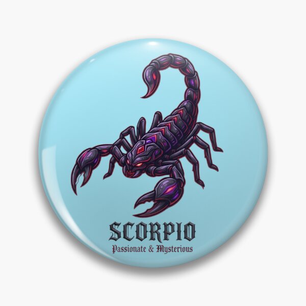 Item preview, Scorpio Daily Horoscope Zodiac Sign – Passionate & Mysterious Scorpion Astrology Design designed and sold by Bhaskar Digital Art.