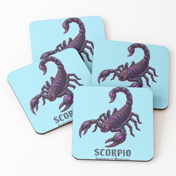 Item preview, Scorpio Daily Horoscope Zodiac Sign – Passionate & Mysterious Scorpion Astrology Design designed and sold by Bhaskar Digital Art.