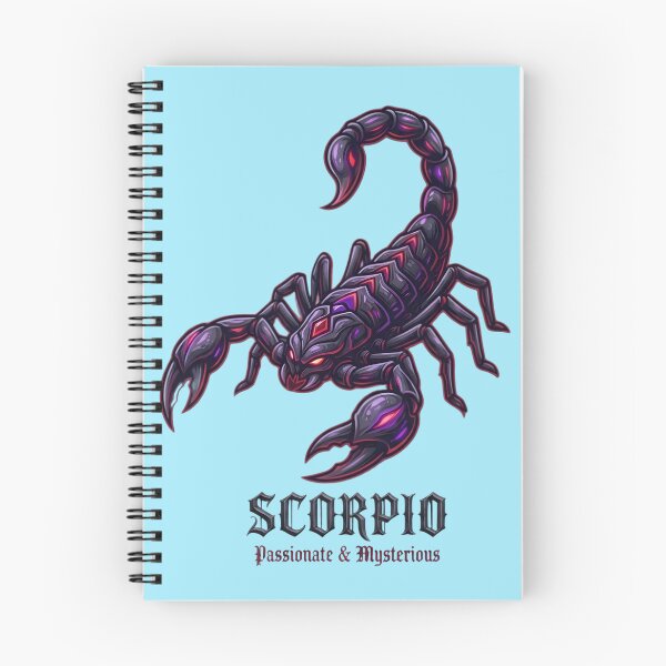 Item preview, Scorpio Daily Horoscope Zodiac Sign – Passionate & Mysterious Scorpion Astrology Design designed and sold by Bhaskar Digital Art.