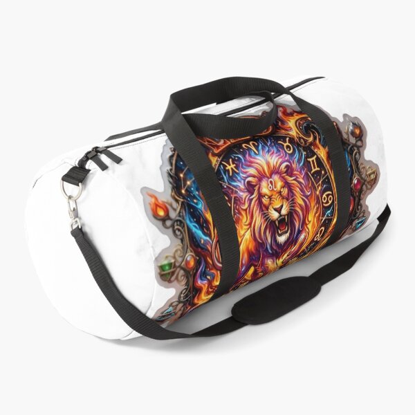 Item preview, Leo Unleash The Power Within Zodiac Fire Lion Art designed and sold by Zodiac Celestial Art.