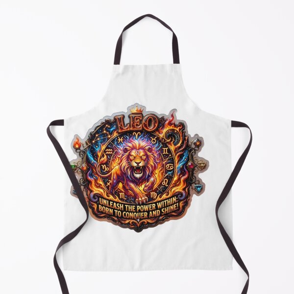 Item preview, Leo Unleash The Power Within Zodiac Fire Lion Art designed and sold by Zodiac Celestial Art.
