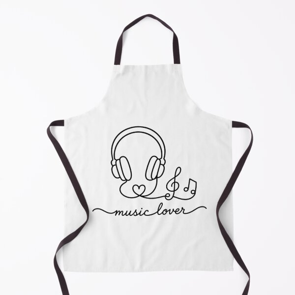 Item preview, Music Lover | Continuous Line style Headphones Design designed and sold by Little Moments Co..