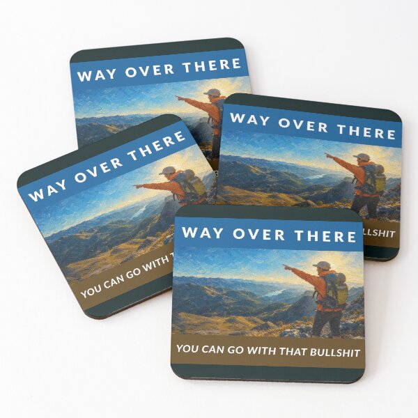 Item preview, Humorous Quote Graphic Oil Painting Design designed and sold by Iiswaz.