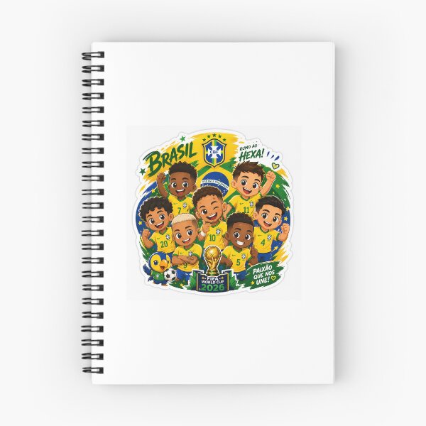 Item preview, Brazil Squad Chibi Sticker – World Cup 2026 | Cute Football Team designed and sold by ricksd.
