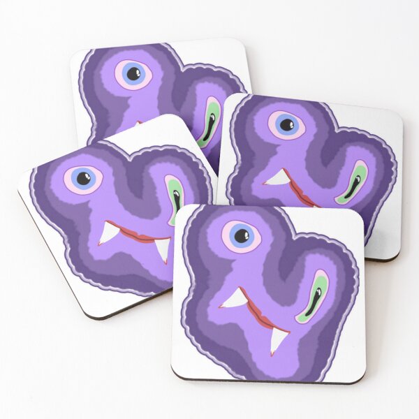 Item preview, Funny Purple Furry Monster designed and sold by anpollardStudio.