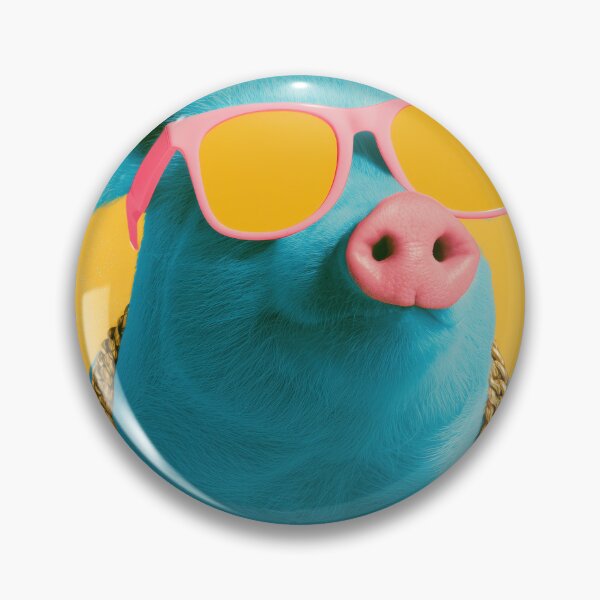Item preview, Pig Hog Wild, Farmyard Fun Wall Art designed and sold by MarkedArtPrints.