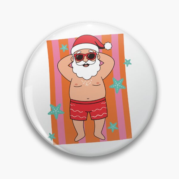 Item preview, Christmas In July Santa. designed and sold by EunsooLee.