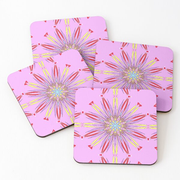Item preview, Cute Colorful Mandala Starburst Pattern designed and sold by Tinsleybluebell.