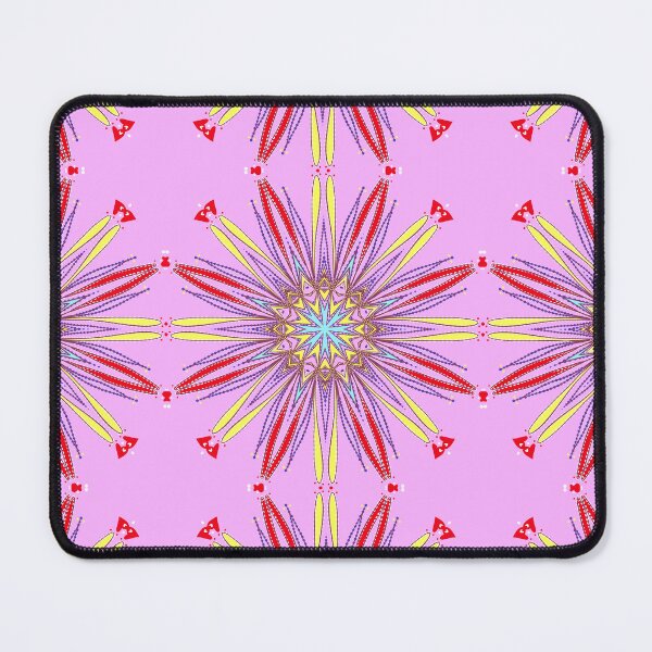 Item preview, Cute Colorful Mandala Starburst Pattern designed and sold by Tinsleybluebell.