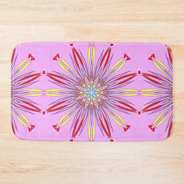 Item preview, Cute Colorful Mandala Starburst Pattern designed and sold by Tinsleybluebell.
